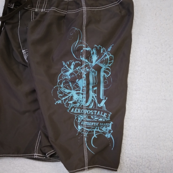 Aeropostale Aero Surf Mens Swim Trunks- Size  Medium - Picture 4 of 7